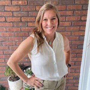 Cabi 4556 Poetry Top Fall 2023 XLarge EUC